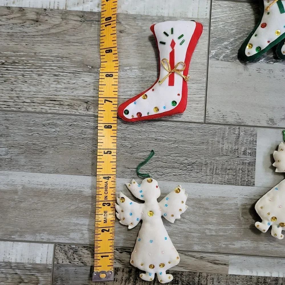 Handmade Felt Christmas Ornaments